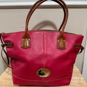 Dooney & Bourke Fuchsia Champosa Tote